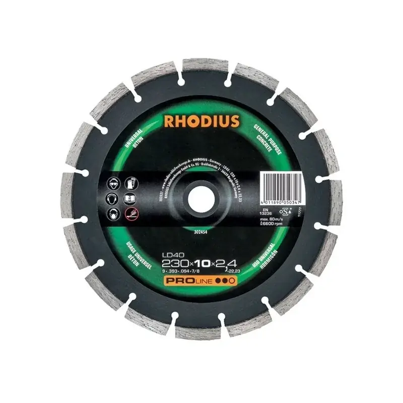 Top Vente Disque diamant PROLINE diamètre 350 mm – 10 x 2,8 mm alésage 25,4 mm