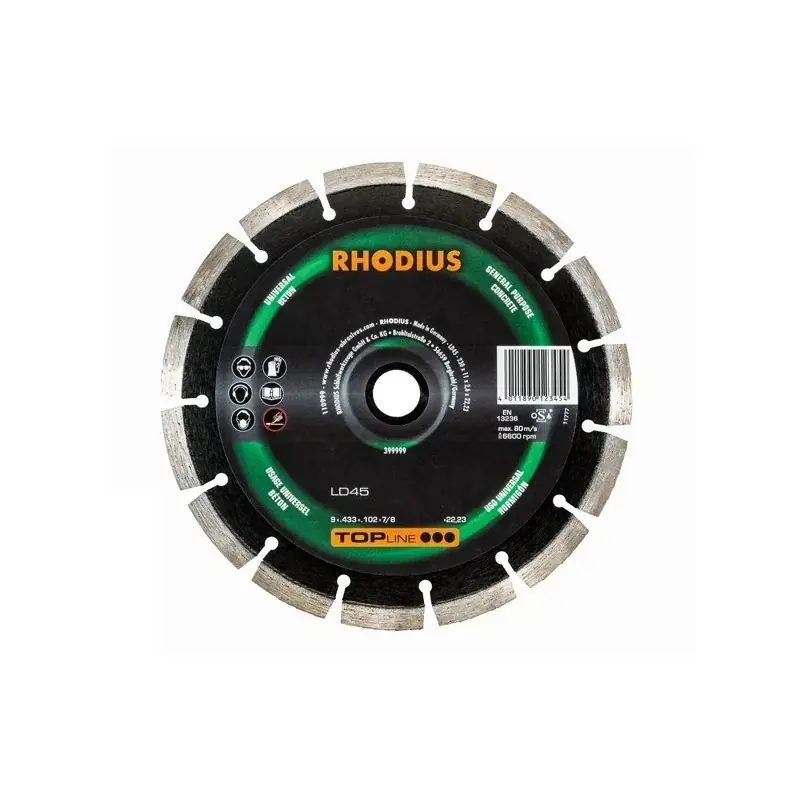 Disque diamant TOPLINE diamètre 350 mm – 11 x 3,0 mm alésage 25,4 mm Usine Directe