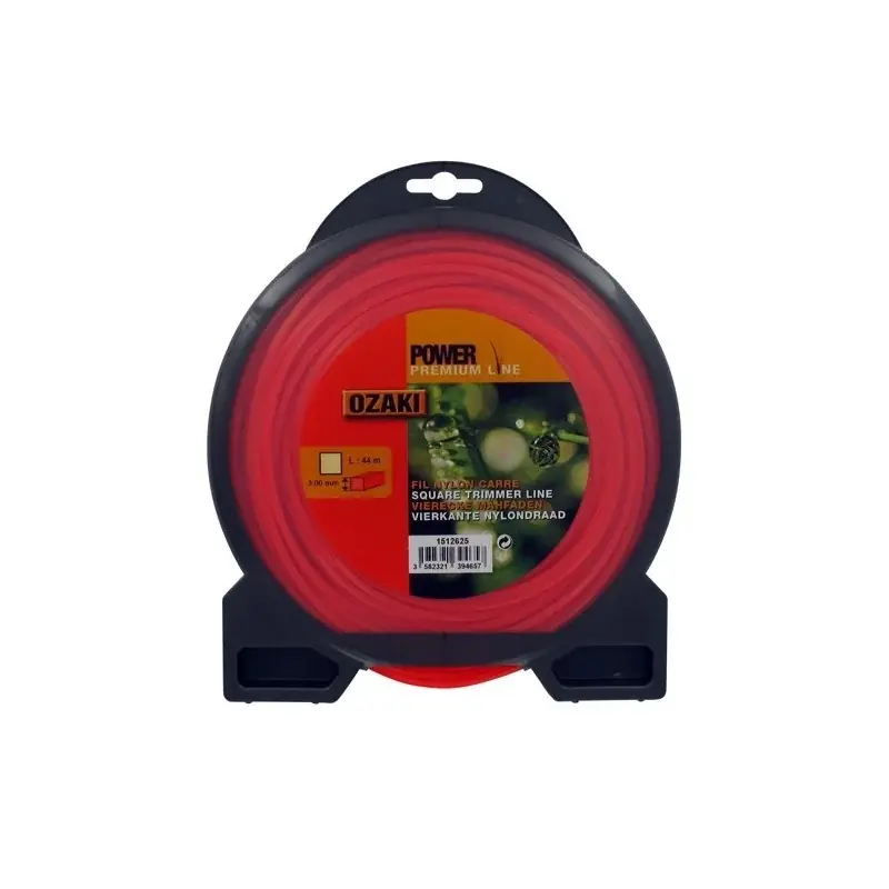 Coque fil nylon carré OZAKI 44 m diamètre 3,00 mm Must-Have