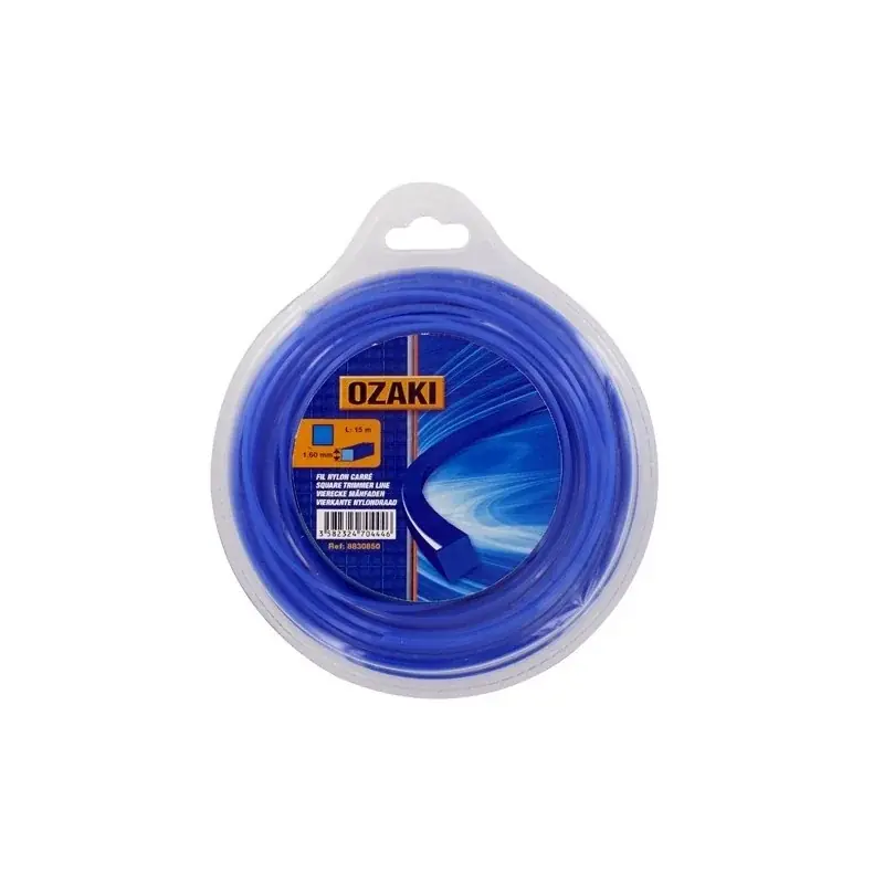 Bon Plan Coque fil nylon carré OZAKI 30 m diamètre 3,00 mm