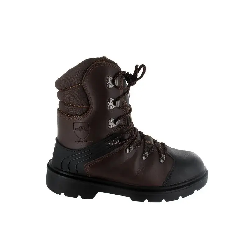 Chaussure de protection tronçonnage SOLIDUR Taille 46 – Norme CE EN-ISO-20345 – EN-ISO-17249 Livraison Express