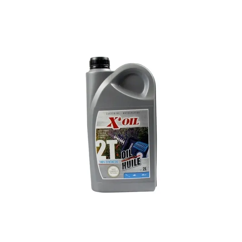 Prix Bas Huile moteur 2 temps 2L X‘OIL 100% synthèse API TC