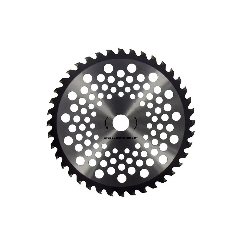 Acheter En Ligne Lame 40 dents à pointes carbures 230mm UNIVERSELLE pour débroussailleuse