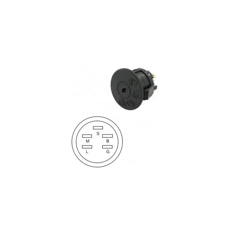 583070001 – Contacteur à clé 5 broches pour Tondeuse Autoportée HUSQVARNA – AYP – MTD Acheter Direct