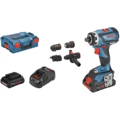 Perceuse-visseuse 18V GSR 18V-60 FC + 2 batteries ProCore 4Ah + chargeur + coffret L-BOXX – BOSCH – 06019G710Q Seulement Aujourd&rsquo;hui