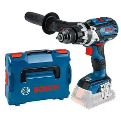 Bon Plan Perceuse-visseuse à percussion 18V GSB 18V-110 C (sans batterie ni chargeur) + coffret L-Boxx – BOSCH – 06019G030A