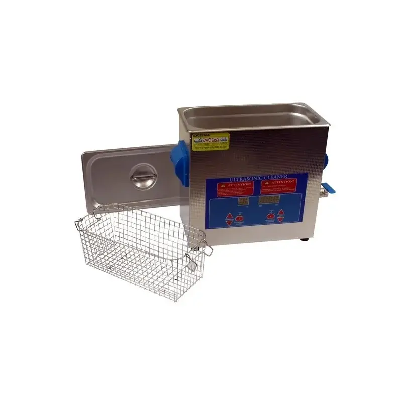 Seulement Aujourd&rsquo;hui Nettoyeur à ultrason digital pour carburateurs – capacité réservoir 6L et puissance ultrason 150 W