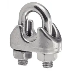 Serre câble étrier en acier inox 4/5mm – CHAUBEYRE – 8360301 Prix Choc