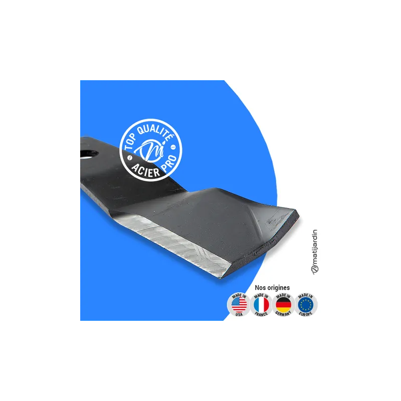 Livraison Express Lame tondeuse pour John Deere 7 iron TCU14939 coupe 43,2 cm