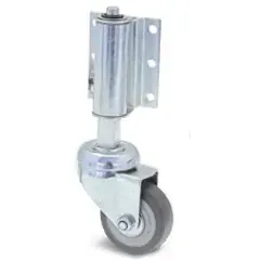 Meilleur Choix Roulette à ressort D 50mm gris fixe – GUITEL HERVIEU – 36233