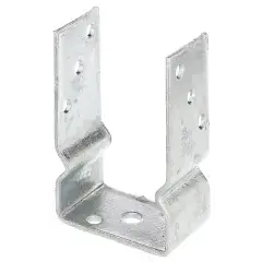 Pied U à visser 101mm galvanisé – ALBERTS – 217631 Authentique