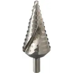 Foret étagé à double tranchant 4 à 12mm queue cylindrique – SAM OUTILLAGE – FEL-1 Produit De Marque