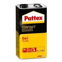Colle néoprène contact gel bidon 4,25kg – PATTEX – 1419285 Quantité Limitée