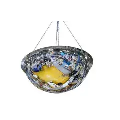 Nouvelle Collection Miroir hémisphérique 1/2 de sphère vision 360° D600mm – SOCOMIX – 360°60