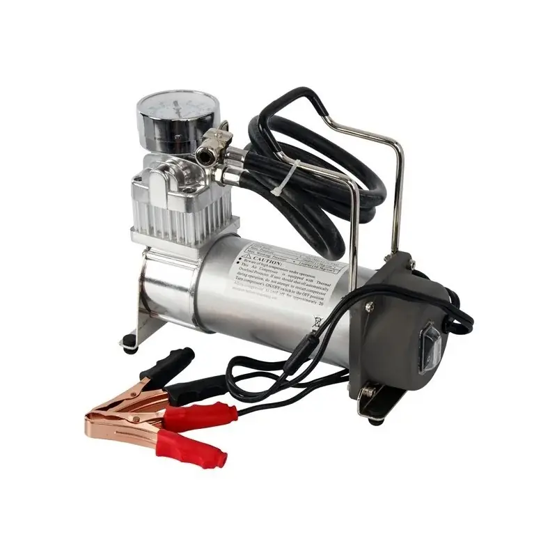 Compresseur d‘air portable – alimentation pinces crocodile Satisfait Ou Remboursé