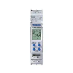 Authentique Horloge programmable digitale TR 608 TOP2 S – THEBEN – 6080101