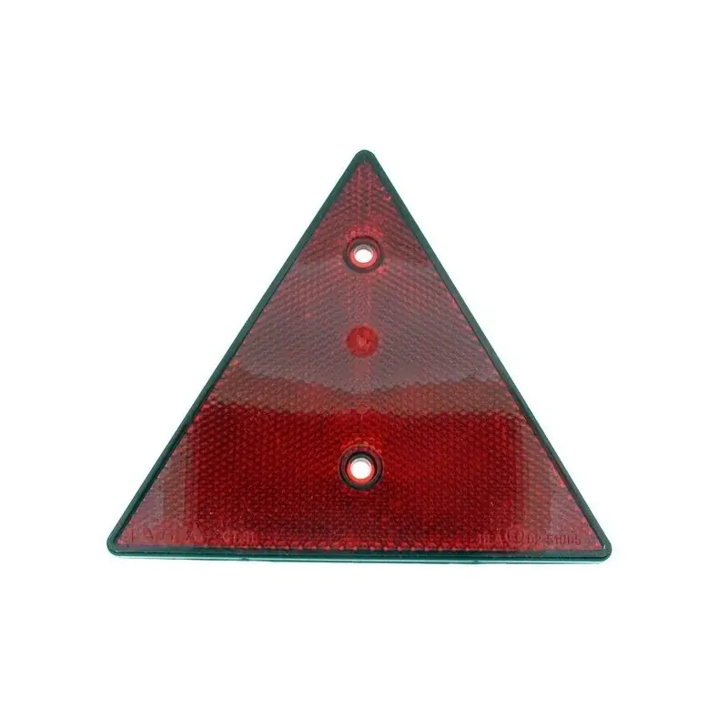 Offre Limitée Catadioptre rouge 2 trous triangulaire