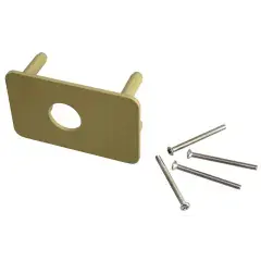 Contreplaque pour verrou CYCLOP diamètre 23mm bronze – VACHETTE – 704V Promotion