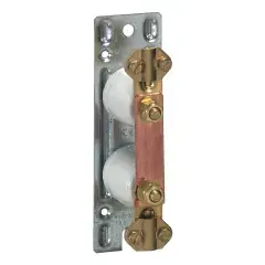 Barrette à cosses Cosga avec platine métal 150x45mm – LEGRAND – 034388 Nouvelle Collection