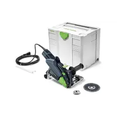 Système de tronçonnage diamant 1400W DSC-AG 125 Plus + coffret Systainer SYS 4 TL – FESTOOL – 767996 Top Vente