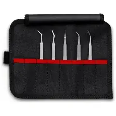 Jusqu&rsquo;à Épuisement Des Stocks Jeu de 5 pinces brucelles de précision CMS – KNIPEX – 92 00 03