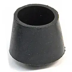 Meilleure Vente Embout enveloppant caoutchouc noir diamètre 22mm – AVL – 37122