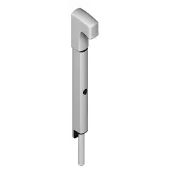 Affaire À Saisir Verrou en applique Danaos tige inox longueur 281mm aluminium RAL9006 – LA CROISEE DS – DS6368-007