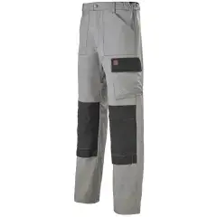 Pantalon de travail WORK ATTITUDE RIGGER gris/noir T2 – LAFONT – LA-1ATLUP-6-2279-2 Nouvel Arrivage