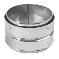 Livraison Express Raccord manchon inox 125 – TEN – 116125