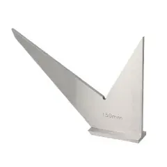 Haute Qualité Equerre double onglet à chapeau acier 150mm – WILMART – 137203