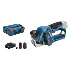 Rabots 12V GHO 12V-20 + 2 batteries 3Ah + chargeur + coffret L-BOXX – BOSCH – 06015A7001 Offre Spéciale