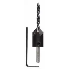 Super Prix Mèche hélicoïdale avec fraise à lamer diamètre 5mm longueur 85mm – BOSCH – 2608596392