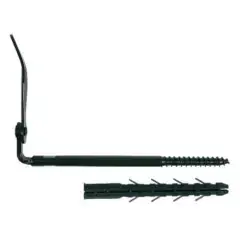 Arrêt de volet 0/5 parpaing longueur 190mm noir – ING FIXATIONS – A070130 Retour Gratuit
