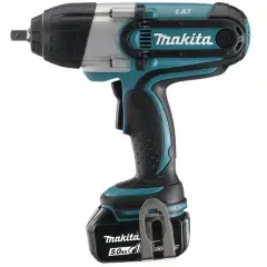 Offre Limitée Boulonneuse à chocs 18V LXT 440Nm + 2 batteries 5Ah + chargeur – MAKITA – DTW450RTJ