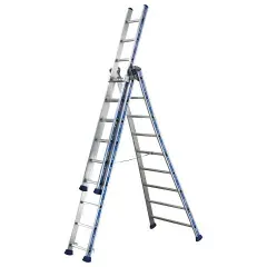 Acheter En Ligne Échelle Platinium transformable 3 plans 4,89m – TUBESCA-COMABI – 2443607
