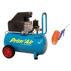 Compresseur 1850W PRIMAIR MM 13/50-4 + tuyau + soufflette – LACME – 104230 Populaire