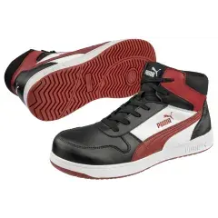 Chaussure de sécurité Frontcourt noir/blanc/rouge S3L P 39 – PUMA – 630050201000039 Petit Prix