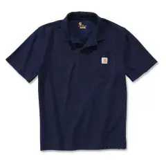 Prix Bas Polo WORKWEAR POCKET TXS navy – CARHARTT – S1K570NVYXS