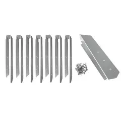 Marque Set de finition d‘angle de margelles piscine octogonale – UBBINK – 7514280