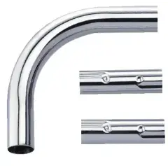 Prix Réduit Coude et 2 manchons pour porte-rideaux 100×100 – PELLET – 004719