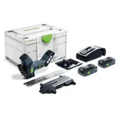 Réduction Scie 18V pour matériaux isolants ISC 240 HPC 4,0 EBI-Plus + 2 batteries 4 Ah + chargeur en coffret SYSTAINER – FESTOOL – 576569