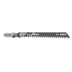 Pack de 5 lames de scie sauteuse bois T 111 C HCS – BOSCH – 2608630033 Réduction