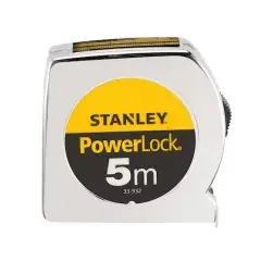 Mètre ruban Powerlock 5mx19mm lecture directe – STANLEY – 0-33-932 Meilleur Choix