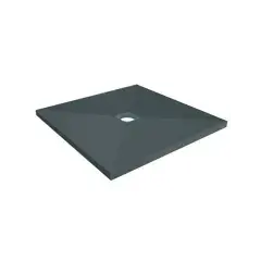 Receveur à carreler 900x900x40mm PANODUR CLASSIC trou central – LAZER – 340100 Expédition Rapide