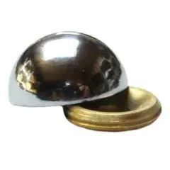 Cache vis sphérique diamètre 15mm laiton poli 1 pièce – GUITEL – 9018D15S10 Nouveauté