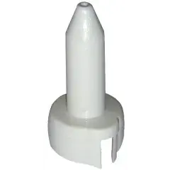 Meilleur Choix Fourreau plastique blanc pour paumelle universelle – BOURG – M-789032