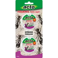 Gel-appât fourmis en boites – ACTO INSECTICIDES – FOUR7 Offre Du Jour