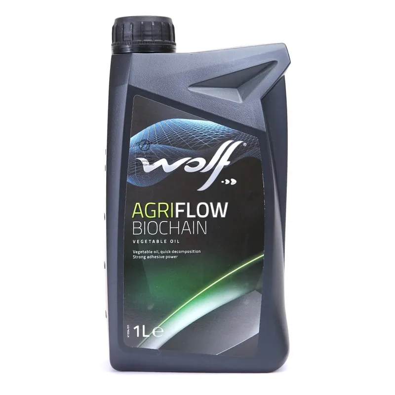 Jusqu'à Épuisement Des Stocks Huile de chaîne biodégradable agriflow pour tronçonneuse. Bidon de 1L