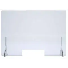 Ecran de protection en plexiglass avec pieds 1000x600x4mm – PLEXI-100 Expédié Aujourd&rsquo;hui