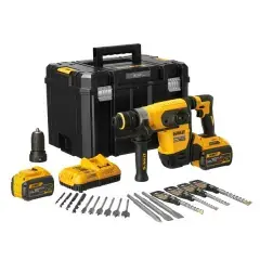 Commande En Gros Perforateur-burineur SDS Plus 54V XR Flexvolt + 2 batteries Flexvolt 3Ah + chargeur + coffret T-STAK – DEWALT – DCH417X2-QW